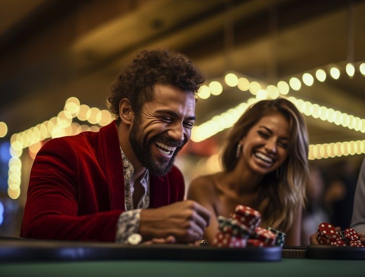Penggemar sepak bola memantau pertandingan dunia dengan aplikasi sports betting di smartphone